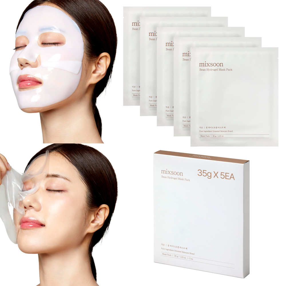 Mascarilla Facial de Hidrogel con Colágeno - Mixsoon